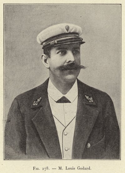 M Louis Godard (engraving) by French School