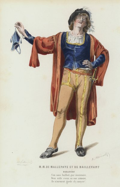 M M De Mallepaye Et De Baillevant by French School