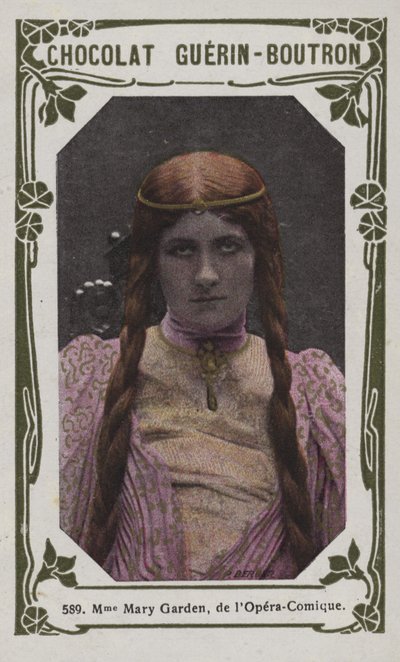 Madame Mary Garden, from the Opera-Comique by French School
