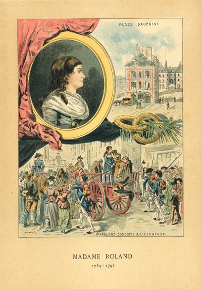 Madame Roland by French School