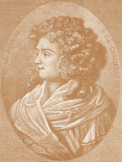 Madame Roland, French Revolutionary by French School