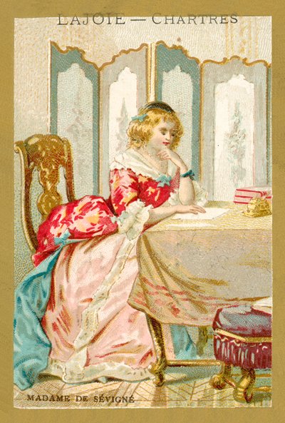 Madame de Sevigne, French Writer by French School