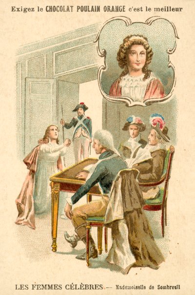 Mademoiselle de Sombreuil, French Revolution by French School