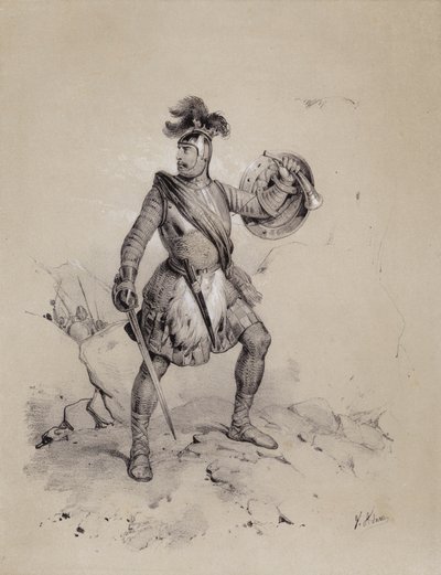 Malcolm I, King of Scotland, 944 by French School