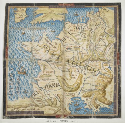 Map of Ancient Europe, from 