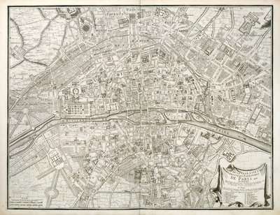 Map of Paris, from L