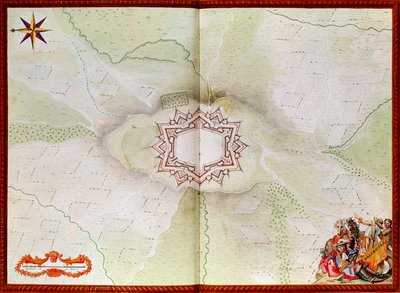 Map of Phalsbourg, from the Atlas de Louis XIV by French School