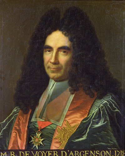 Marc-Rene de Voyer de Paulmy (1652 - 1721), Marquis d