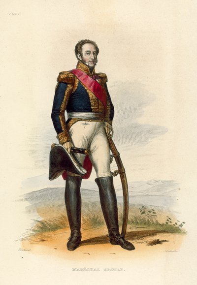 Marshal Suchet by French School
