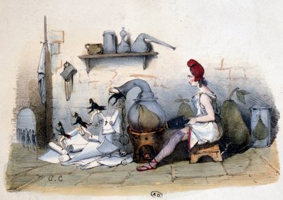 Marianne: analysis of the pear - caricature about Louis Philippe 1st by French School