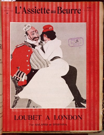 Marianne Sitting on the Knees of King Edward VII, Cover of L