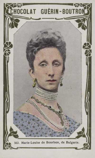 Marie-Louise of Bourbon, of Bulgaria by French School
