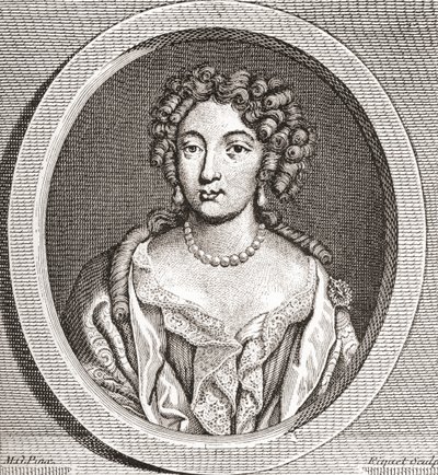 Marie Angélique de Scorailles, French Noblewoman and Mistress of Louis XIV by French School