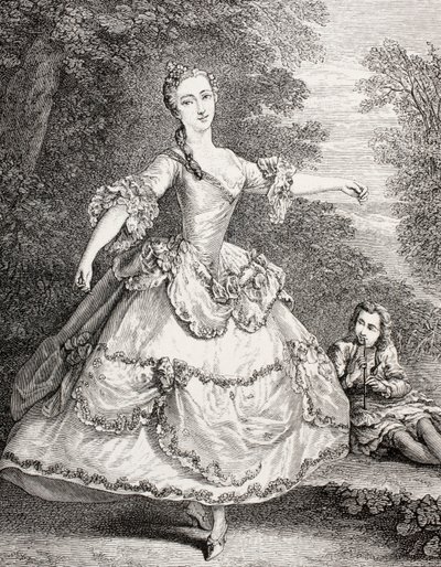 Marie Salle, 1875 by French School