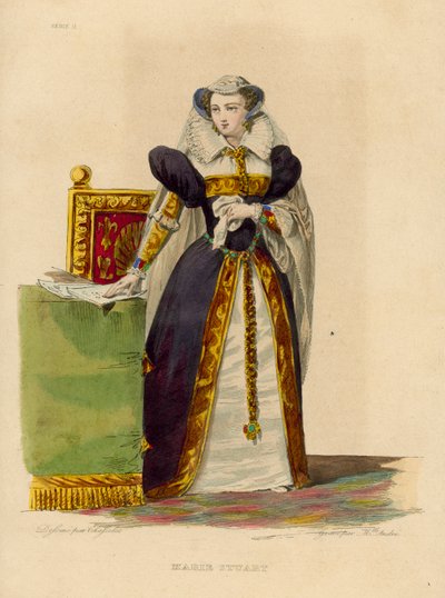 Marie Stuart by French School