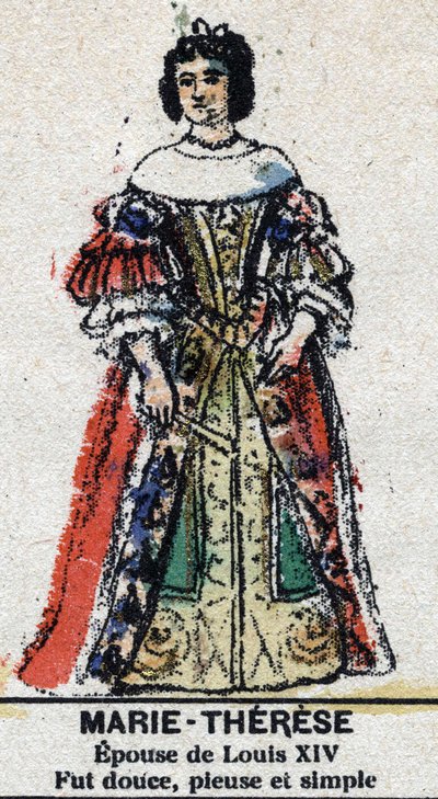 Marie Therese of Austria, Queen of France by French School