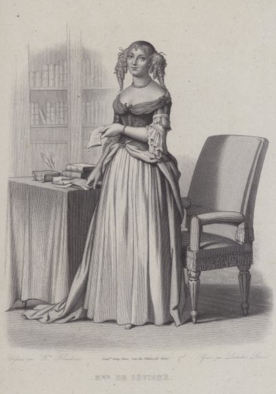 Marie de Rabutin-Chantal, marquise de Sevigne, French writer by French School