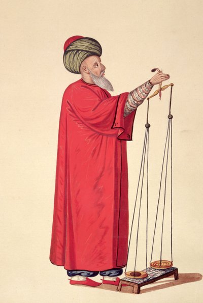 Market Official, Ottoman period, third quarter of 18th century by French School