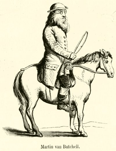 Martin van Butchell (engraving) by French School