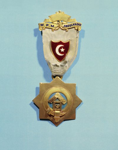 Masonic Insignia of Abd el-Kader by French School