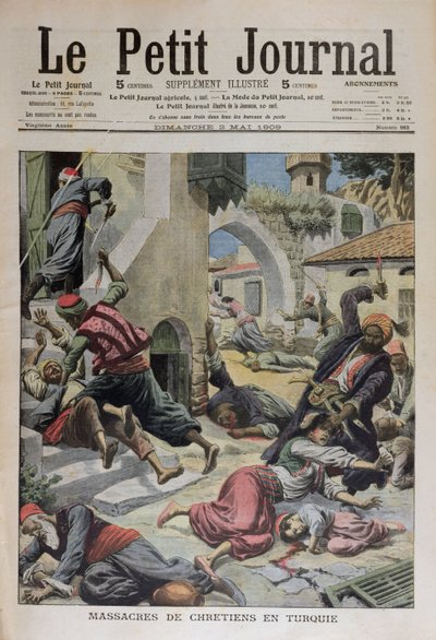 Massacre of Christians in Turkey by French School