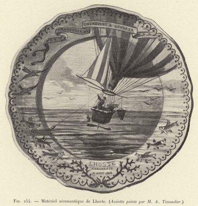 Aeronautical Equipment of Lhoste by French School