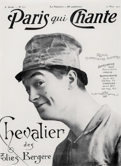 Maurice Chevalier, from 