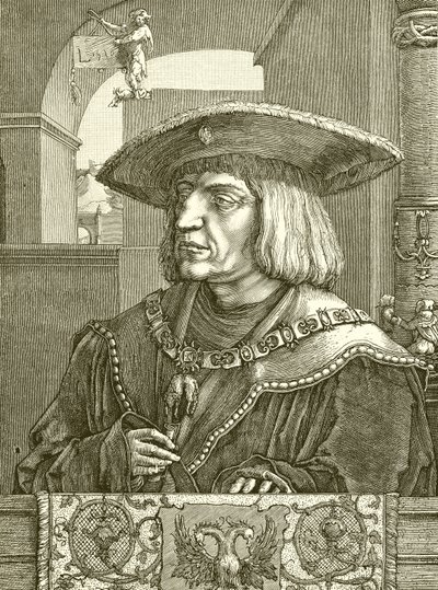 Maximilien I by French School