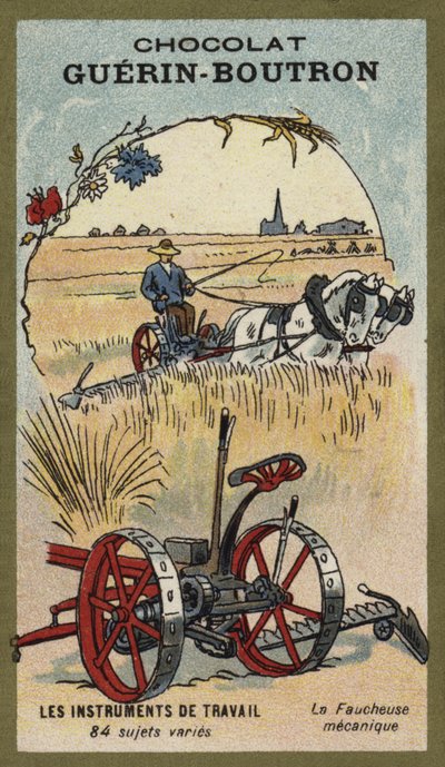 Mechanical Reaper by French School