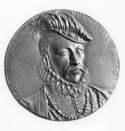 Medallion of Charles IX, King of France by French School