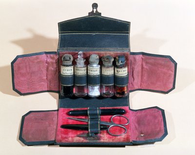Medical Case with Instruments and Medicines, Early 19th Century by French School