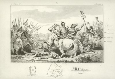 Merovech, King of the Salian Franks by French School