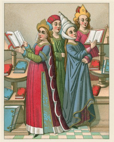 Middle Ages Costume by French School