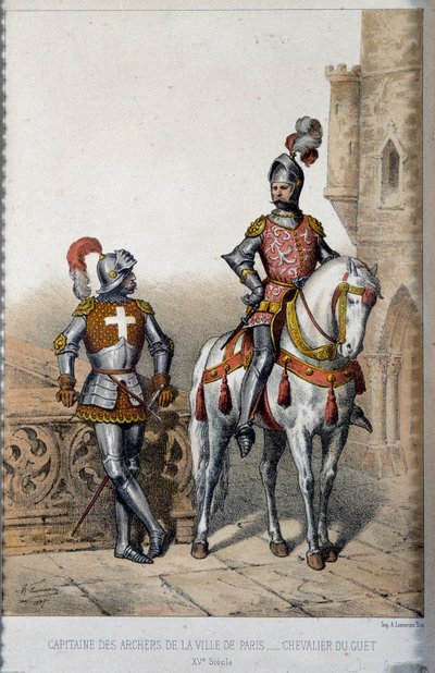 Military Uniform: Captain of the Archers of the City of Paris and Knight of the Watchman in the 15th Century by French School