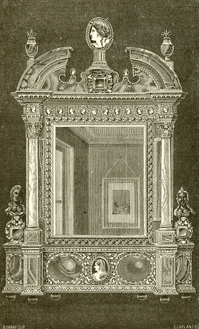 Mirror of Mary de Medici by French School