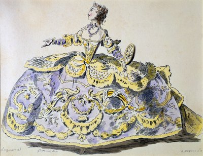 Miss Laguerre as Fortune, facsimile by A. Guillaumot fils by French School