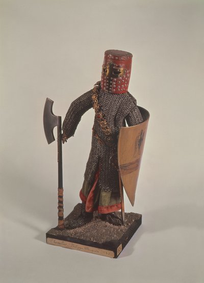 Model of a Knight at the time of Philippe-Auguste by French School