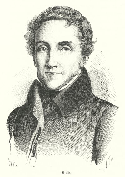 Mole (engraving) by French School