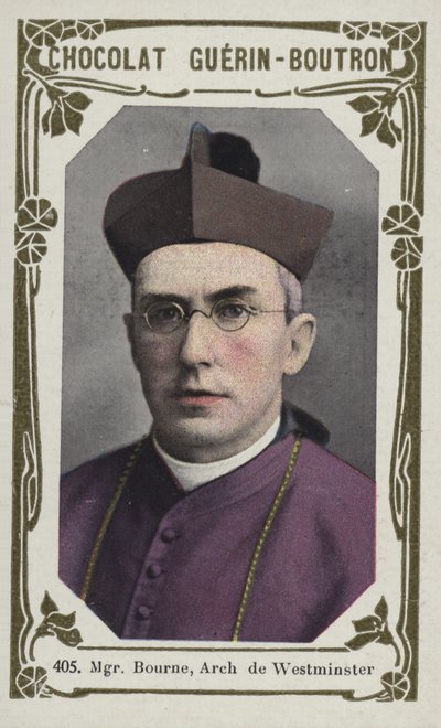 Monseigneur Bourne, Archbishop of Westminster by French School