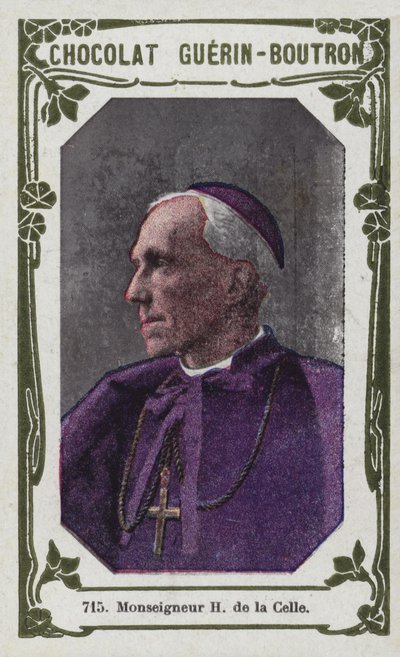 Monsignor H de la Celle by French School