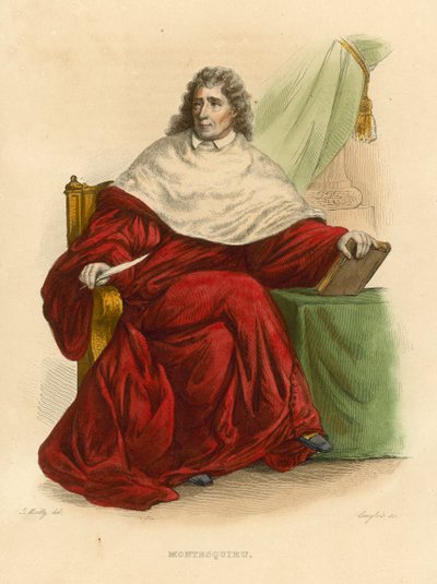 Montesquieu by French School