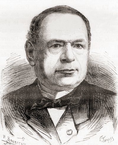 Moritz Hermann von Jacobi, from Les Merveilles de la Science, published c.1870 by French School