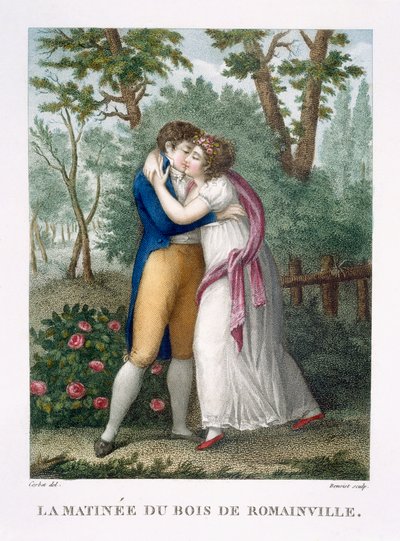 Morning in the Bois de Romainville, c.1816 by French School