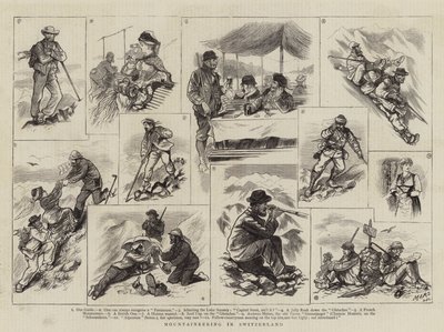 Mountaineering in Switzerland by French School