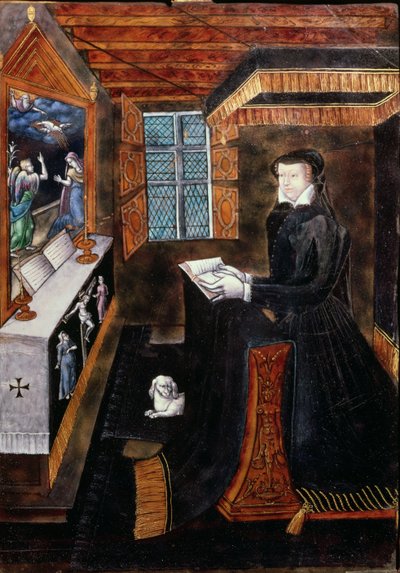 Mourning Cabinet with Scenes of the Life of Christ and Attributes of Henri II and Catherine de Medici (detail) by French School