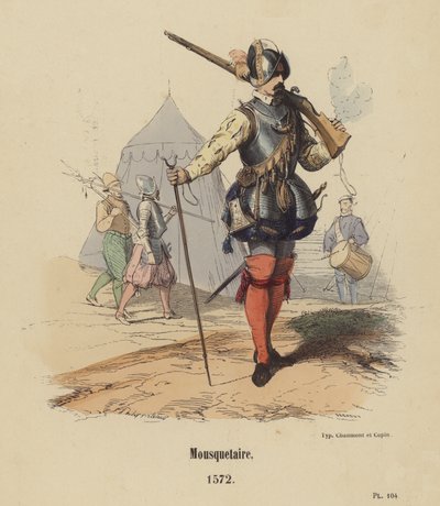 Musketeer by French School