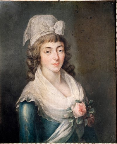 Portrait of Madame Roland by French School