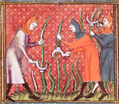 Cutting Trees, from Ovide Moralise by Chretien Legouais by French School