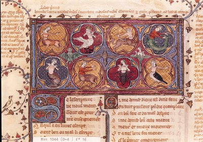 Metamorphoses, from Ovid Moralise written by Chretien Legouais by French School