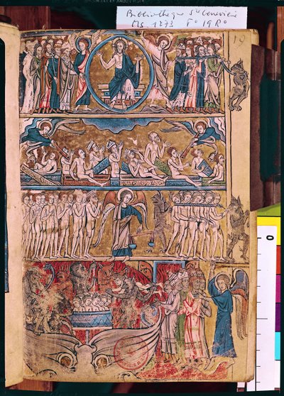 The Last Judgement, from a Psalter by French School